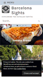 Mobile Screenshot of barcelonasights.com